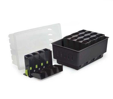 Zimmergewächshaus Rootmaster Schwarz