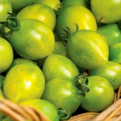 Cherrytomate 'Artisan Green Tiger'