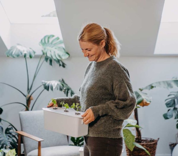 Hydroponisches System Harvy 3 weiß