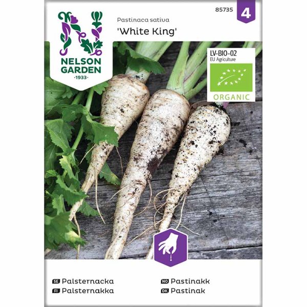 Parsnip 'White King' Organic
