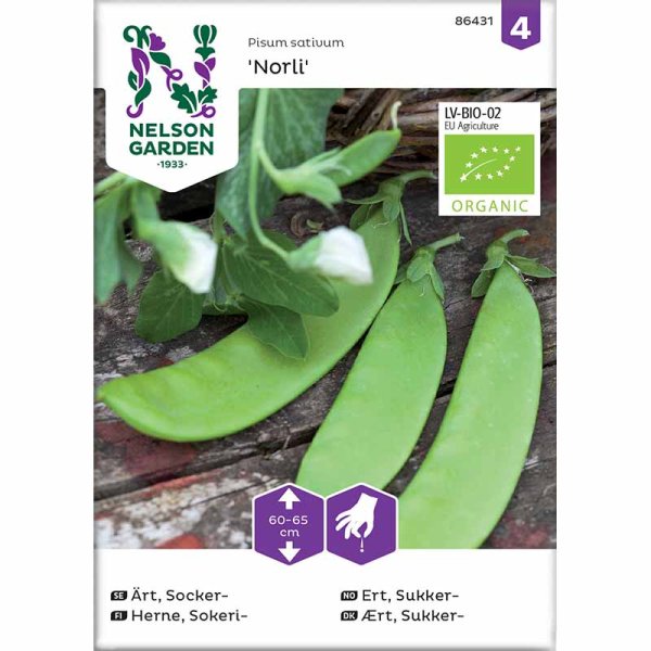 Sugar Snap Pea 'Norli'