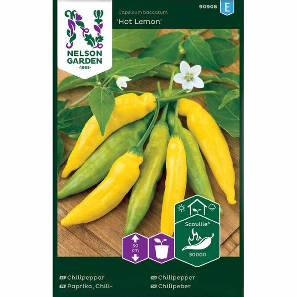 Chili Beerenpfeffer 'Hot Lemon'