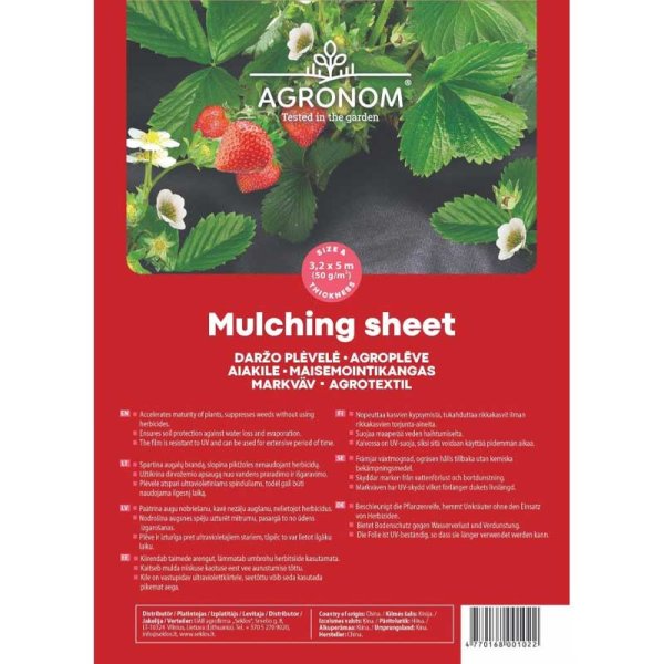 Unkrautvlies 3,2x5m 50g/m²