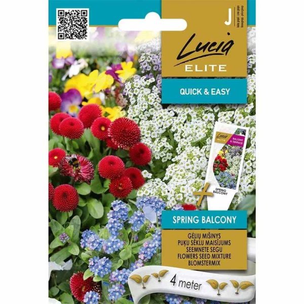 Blumenmischung 'Spring Balcony'