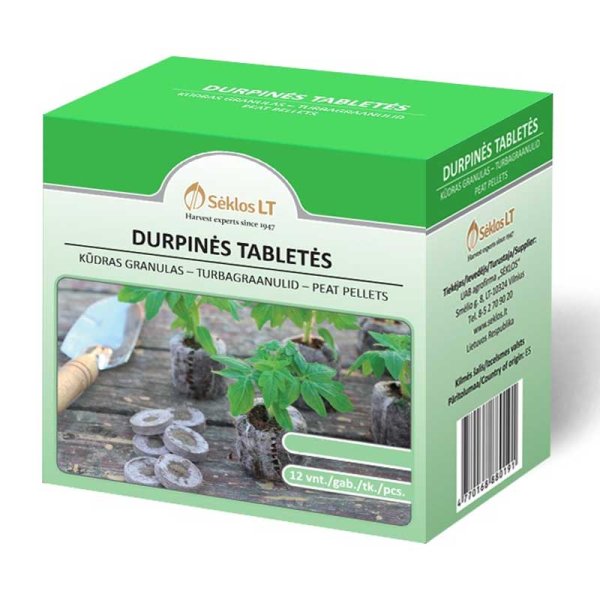 Torfquelltöpfe 44mm 12 Stück