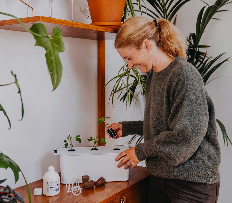 Hydroponisches System Harvy 3 weiß