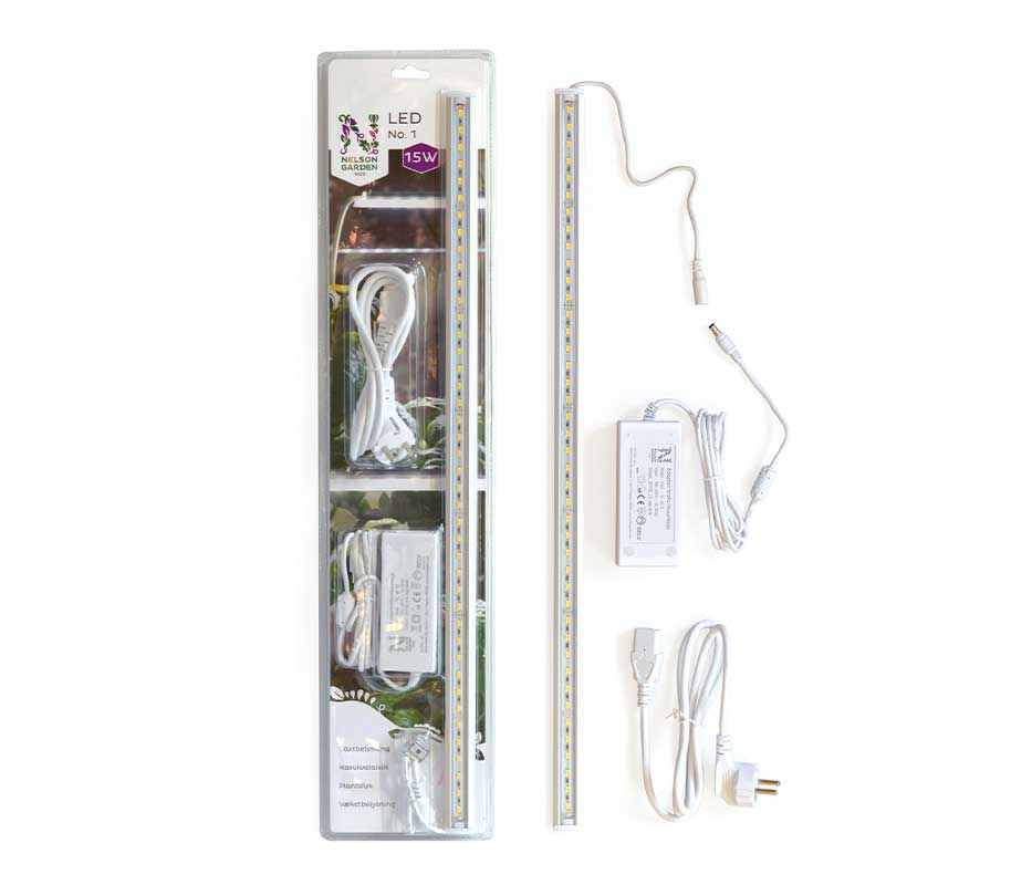 Pflanzenlampe LED 60cm mit Adapter