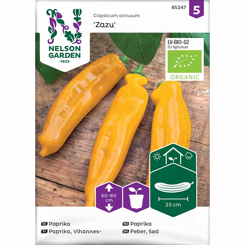 Pointed Pepper 'Zazu' Organic