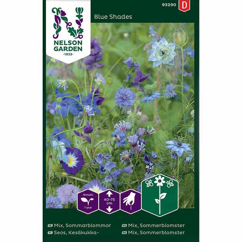 Sommerblumenmischung 'Blue Shades'