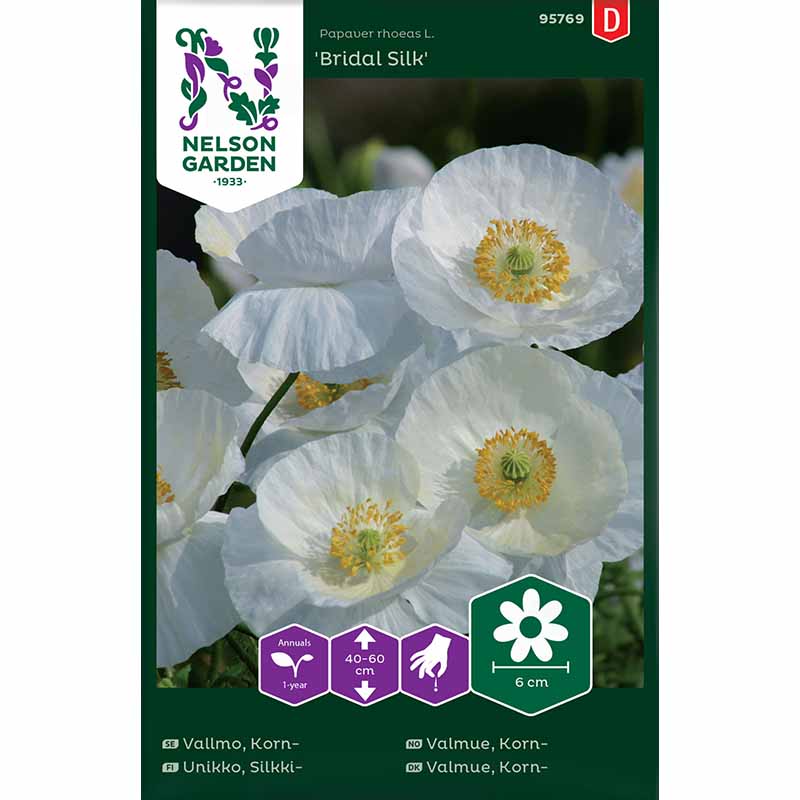 Klatschmohn 'Bridal Silk'