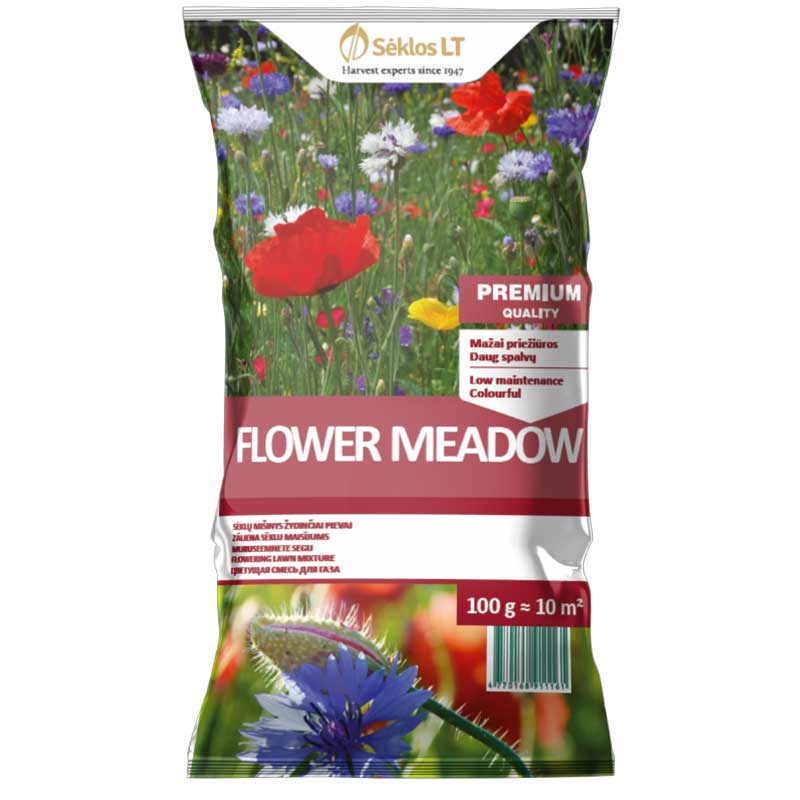 Blumenwiese Rasensamen 100g