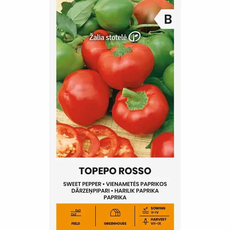 Paprika 'Topepo Rosso'
