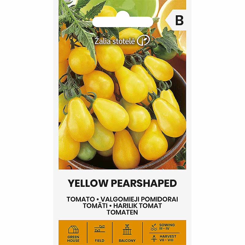 Birnentomate 'Yellow pearshaped'