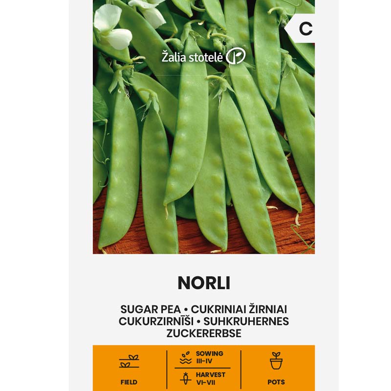 Zuckererbse 'Norli'
