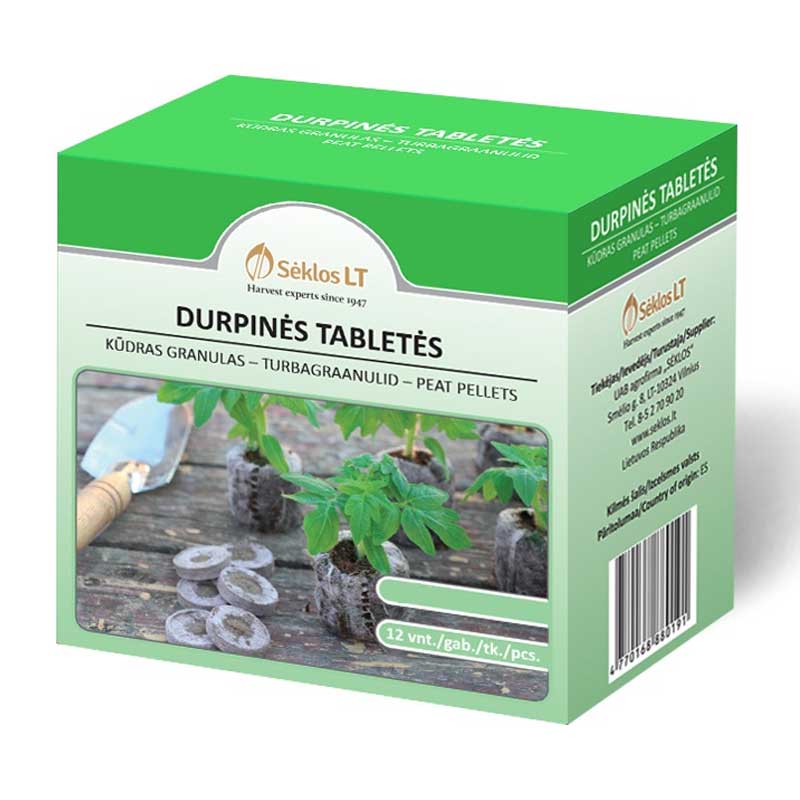 Torfquelltöpfe 44mm 12 Stück