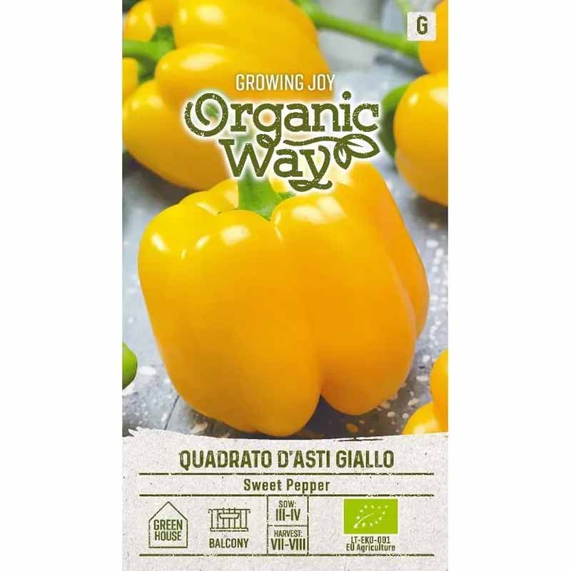 Bell Pepper 'Quadrato d'asti giallo'